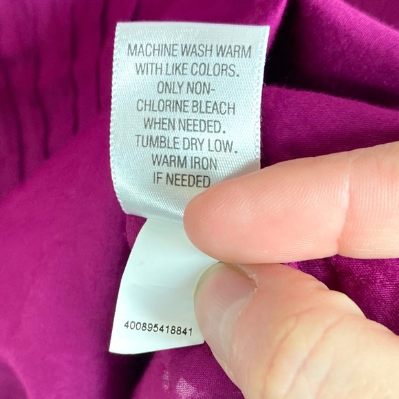 🌸Croft & Barrow Women's Pink Blouse 1063 - Picture 5 of 5